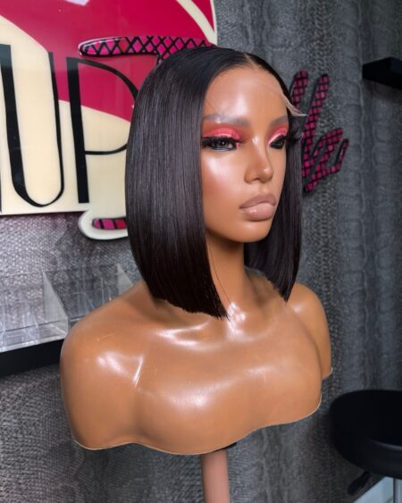 HD Lace Closure Bob Wig (Middle Part)