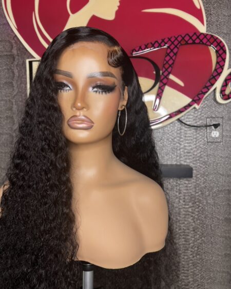 5x5 Curly Closure Wig