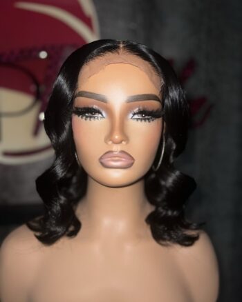 12” Raw Virgin 5x5 Closure Wig